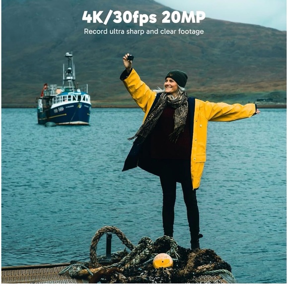 EK7000 Pro Action Camera - Black (opened box) but New - Picture 3 of 11